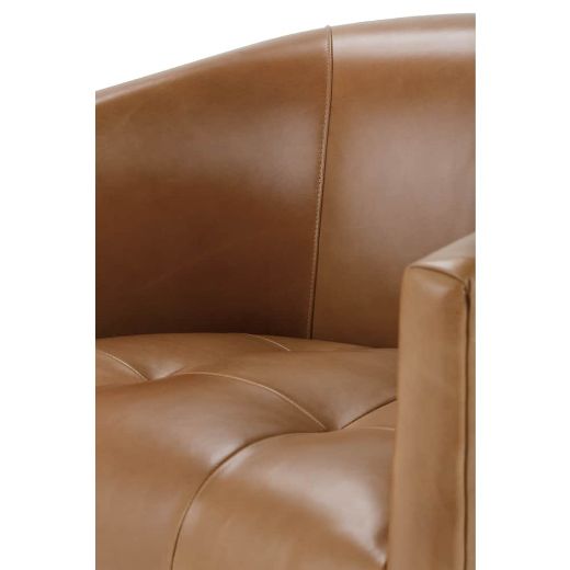 Picture of Pate Leather Swivel Chair